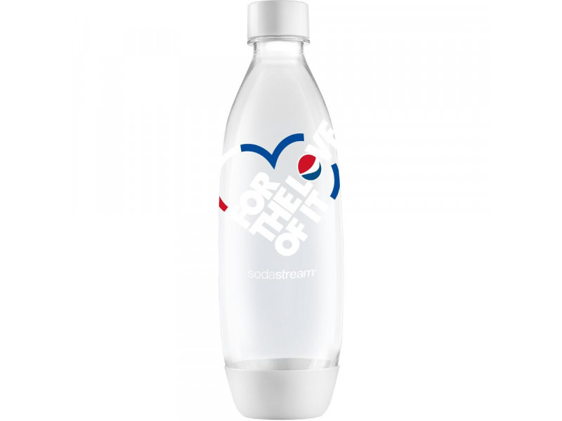 Fľaša fuse 1l pepsi love biela SODASTREAM