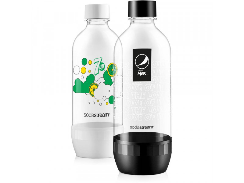 Fľaša 1l duo pack 7up & pepsi max SODASTREAM