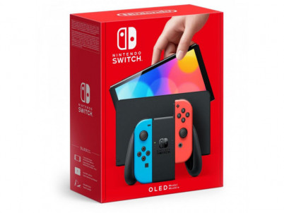 Nintendo Switch OLED red & blue