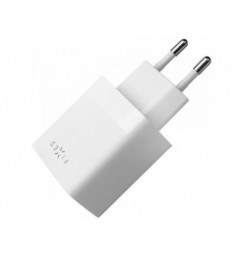 Sieťová nabíjačka 2xUSB White FIXED