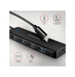 HUE-C1C 4x USB 5Gbps TRAVEL hub USB-C