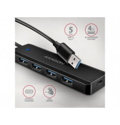 HUE-C1A 4x USB 5Gbps TRAVEL hub USB-C