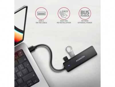 HUE-C1A 4x USB 5Gbps TRAVEL hub USB-C