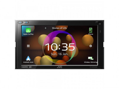 KW-M875D 2DIN Car play, android auto JVC