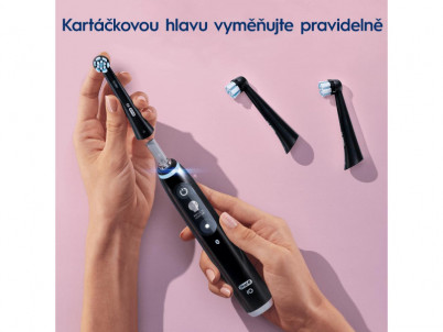 IO UC black náhradné hlavice 6ks ORAL-B