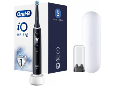 IO6 Series Black Onyx zubná kefka Oral-B