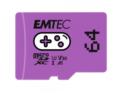 MicroSDXC 64GB Gaming Purple EMTEC