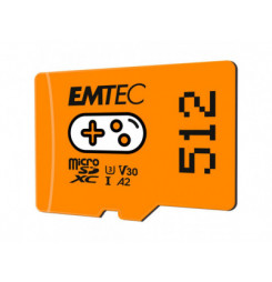 MicroSDXC 512GB Gaming Orange EMTEC