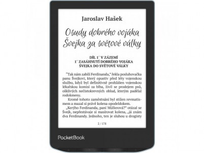 E-book 629 Verse Bright Blue POCKETBOOK