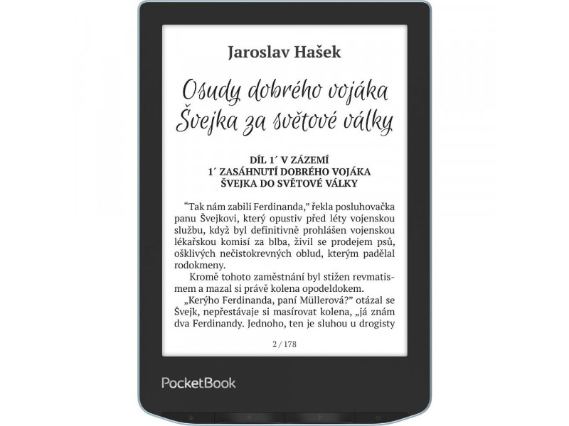 E-book 629 Verse Bright Blue POCKETBOOK