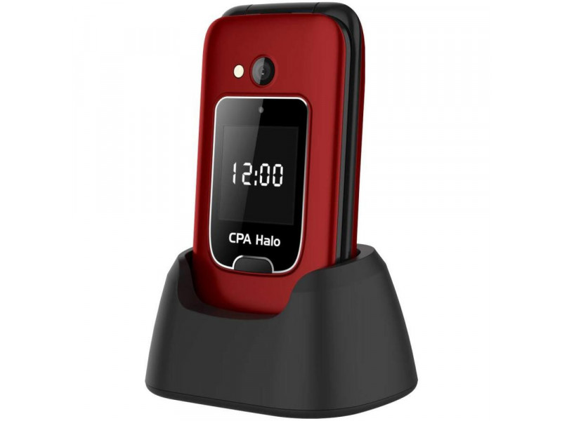 Halo 25 Senior red, charging stand CPA