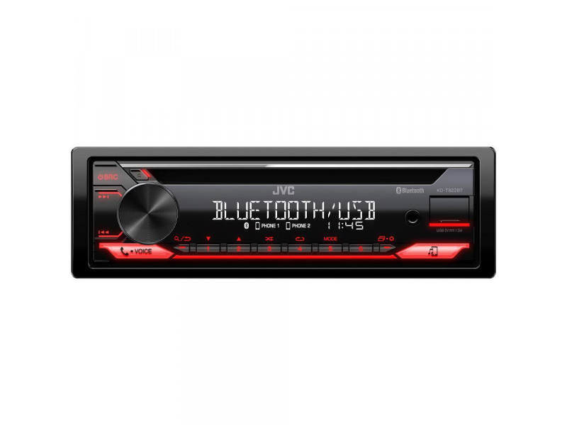 KD-T822BT autorádio s CD/MP3/BT JVC