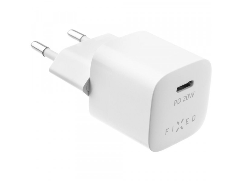 FIXC20M-CL-WH nabíjačka Mini USB-C/Light