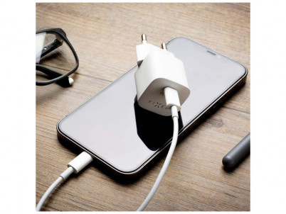 FIXC20M-CL-WH nabíjačka Mini USB-C/Light