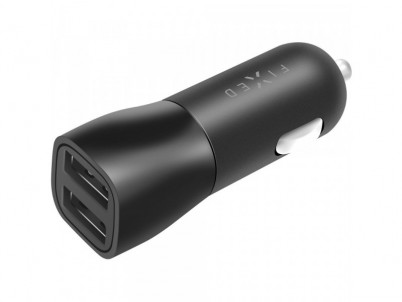 FIXCC15-2U-BK Autonabíjačka 2xUSB 15W