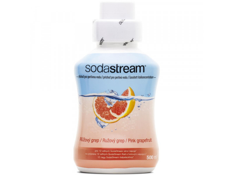 Sirup RUŽOVÝ GREP 500 ml SODASTREAM