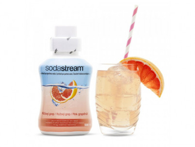 Sirup RUŽOVÝ GREP 500 ml SODASTREAM