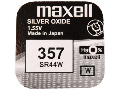 357/SR44W/V357 1BP Ag MAXELL