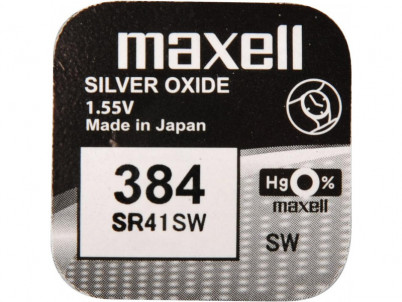 384/SR41SW/V384 1BP Ag MAXELL