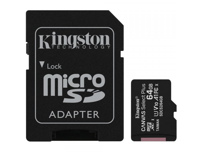 SDCS2/64GB MicroSDXC UHS-I v2 KINGSTON