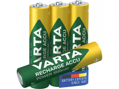 HR03 4S AAA NiMH 1000mAh VARTA