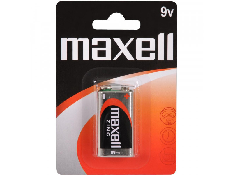 Maxell Zinc 9V 1ks 35009846