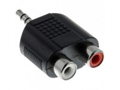 SAV 118-000 3,5s.jack-2xRCA F P SENCOR