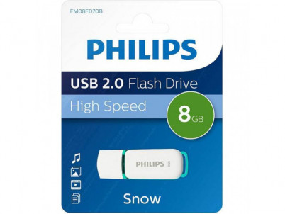 FM08FD70B/00 USB 2.0 8GB Snow PHILIPS