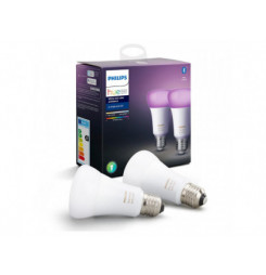 Philips Hue White and color ambiance, 2x žiarovka 10W E27 A19 DIM