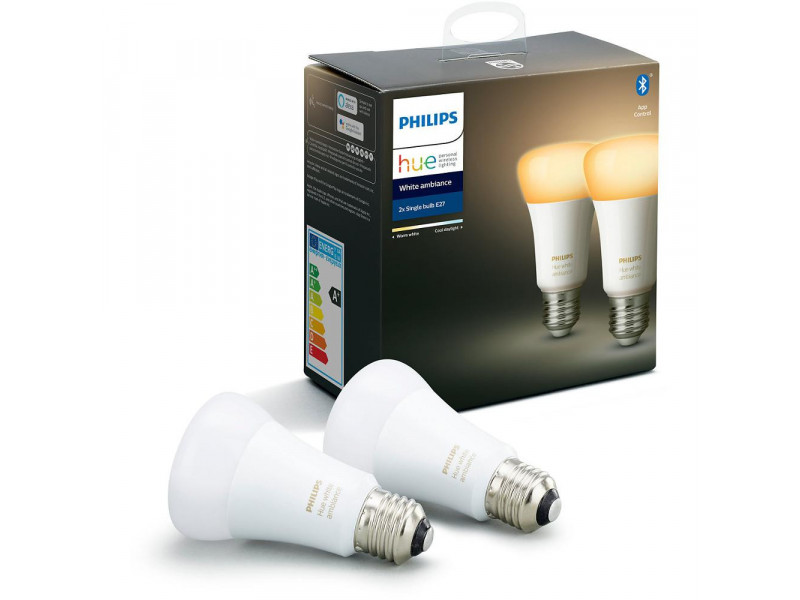 Hue WA 9.5W A60 E27 BT 2ks       PHILIPS