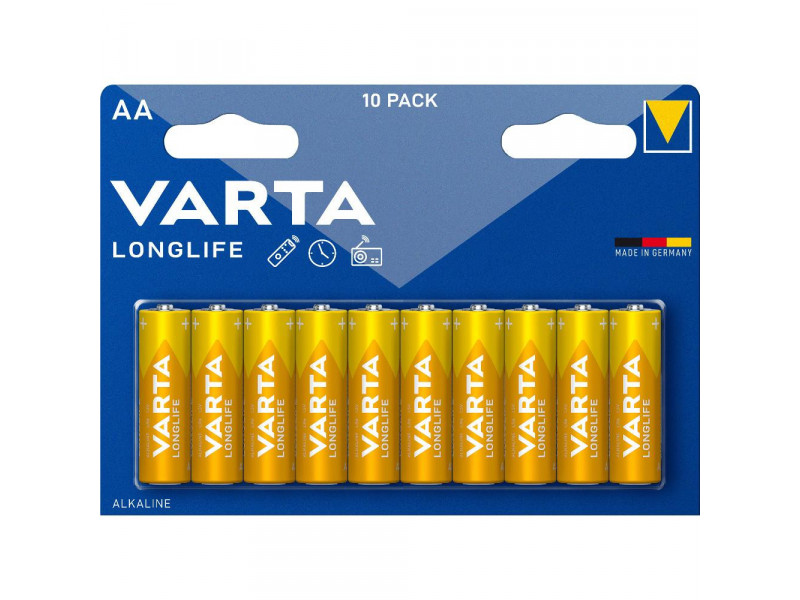 Varta Longlife AA 10ks 4106101461