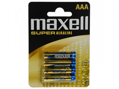 LR03 4BP AAA Super Alk MAXELL