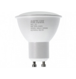 Retlux Žiarovka LED GU10 5W biela teplá REL 26 2ks