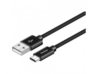 YCU 301 BK kábel USB A 2.0 / C 1m YENKEE