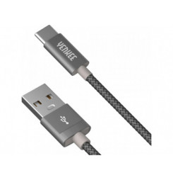 YCU 301 GY kábel USB A 2.0 / C 1m YENKEE