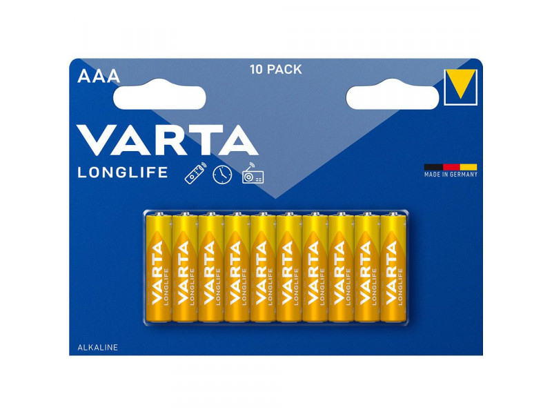 Varta Longlife AAA 10ks 4103101461