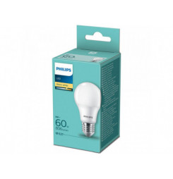 Philips LED žiarovka 1x8W-60W E27 806lm 2700K biela