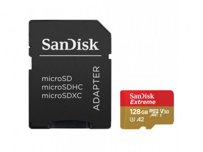 121586 microSDXC 128GB Extreme SANDISK