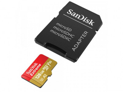 121586 microSDXC 128GB Extreme SANDISK