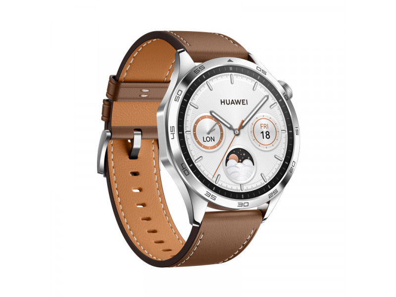 HUAWEI Watch GT 4 46mm, Silver/Elegant