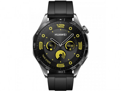 HUAWEI Watch GT 4 46mm, Black/Stainless steel