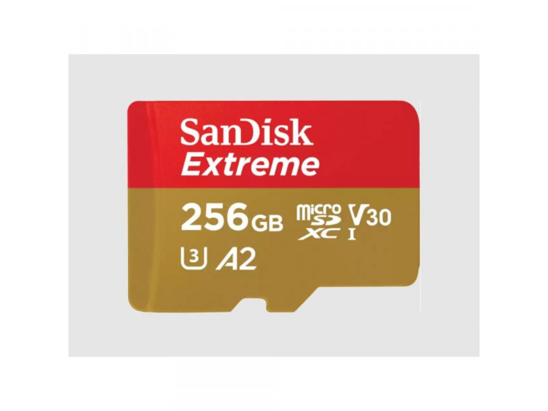 121587 microSDXC 256GB Extreme SANDISK