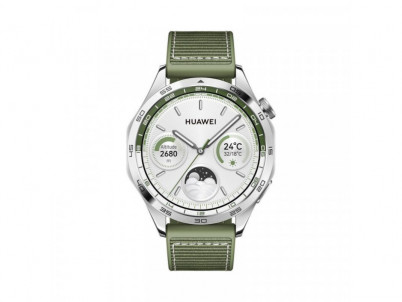 HUAWEI Watch GT 4 46mm, Silver/Green