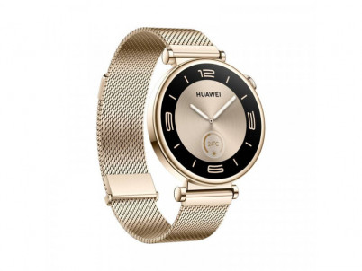 HUAWEI Watch GT 4 41mm, Gold/Gold Milanese