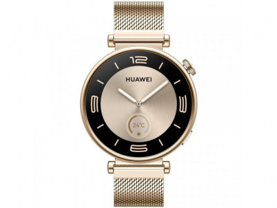 HUAWEI Watch GT 4 41mm, Gold/Gold Milanese