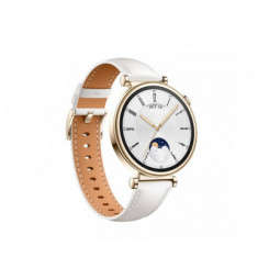 HUAWEI Watch GT 4 41mm, Gold/White Leather