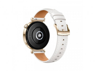 HUAWEI Watch GT 4 41mm, Gold/White Leather