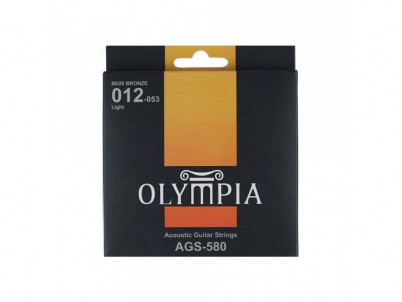 AGS 580 AKUSTICKÉ STRUNY BR 12 OLYMPIA