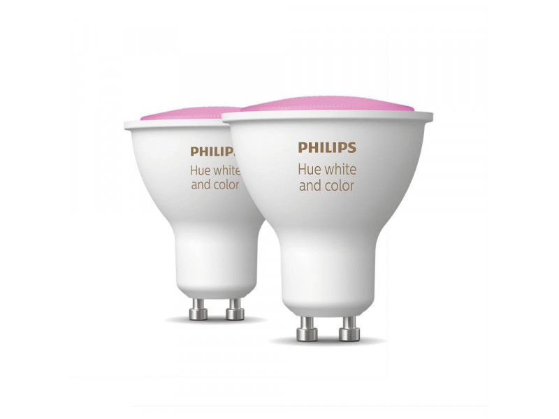 Philips Hue White and Color Ambience žiarovky GU10 5.7W 2-set BlueTooth