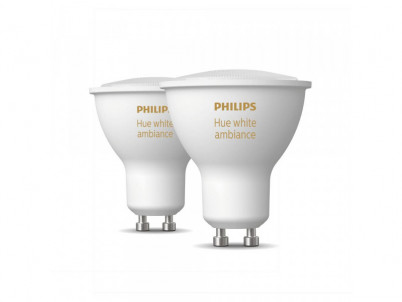 Philips Hue White Ambiance, 2x žiarovka 5,5W GU10 DIM